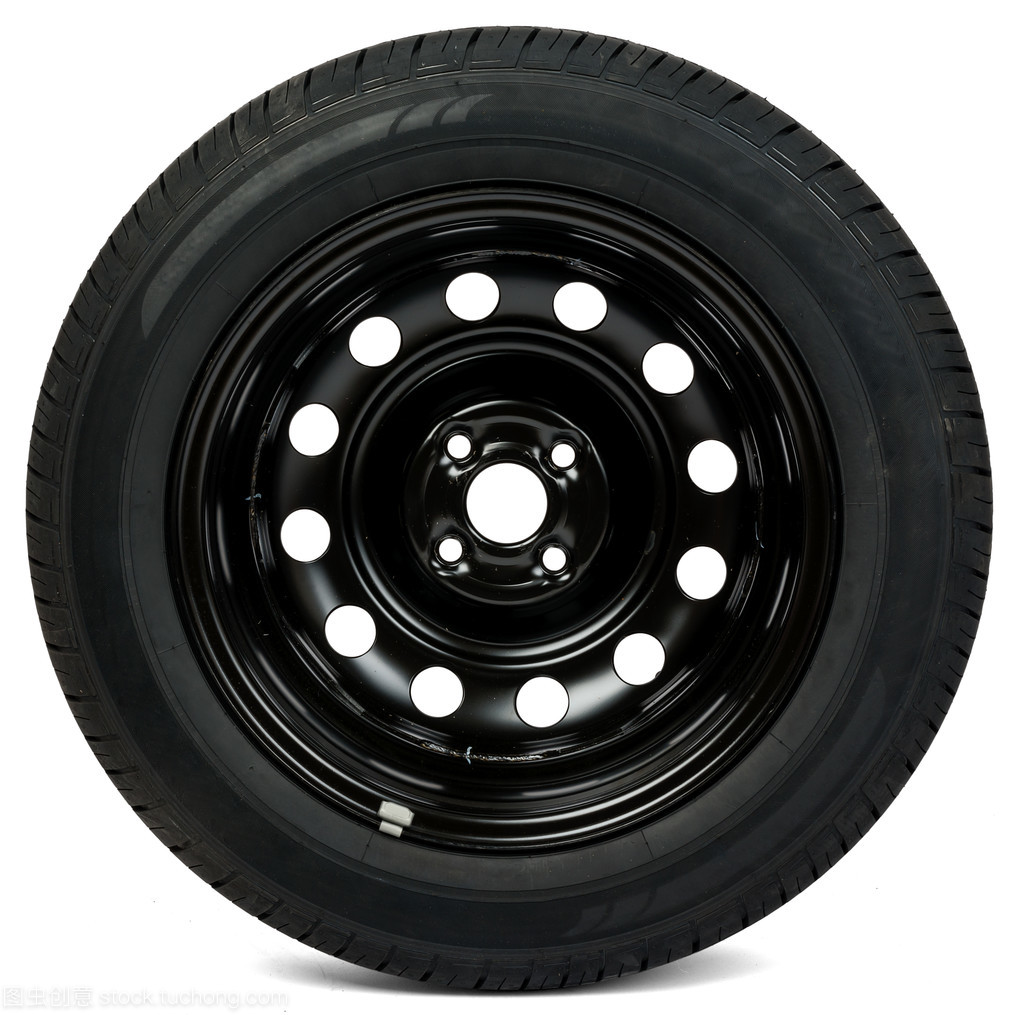 汽車車輪前面觀